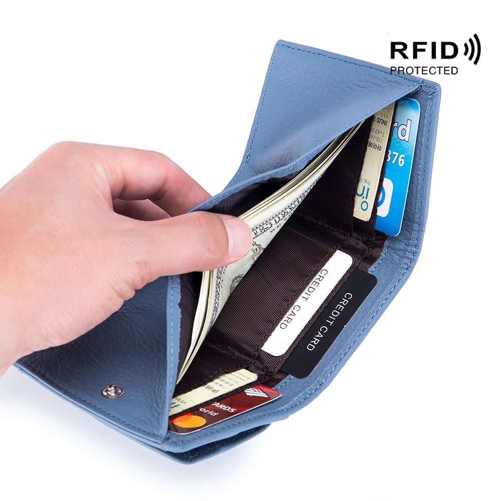 50% discount | Icone™ - MiniWallet Unisex Anti-Credit Card Fraud Folding Wallet