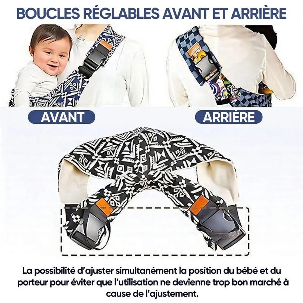 CuddleFlex – Einfaches freihändiges Babytragen mit Komfort und Sicherheit