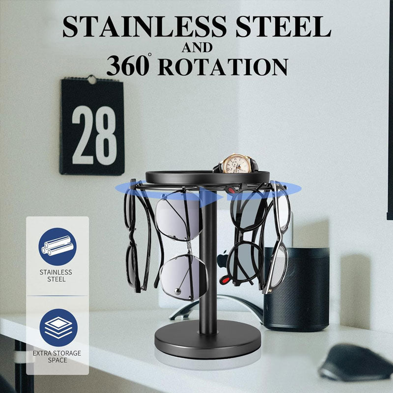 360° Drehbarer Brillenhalter - Organizer für Brillen und Schmuck