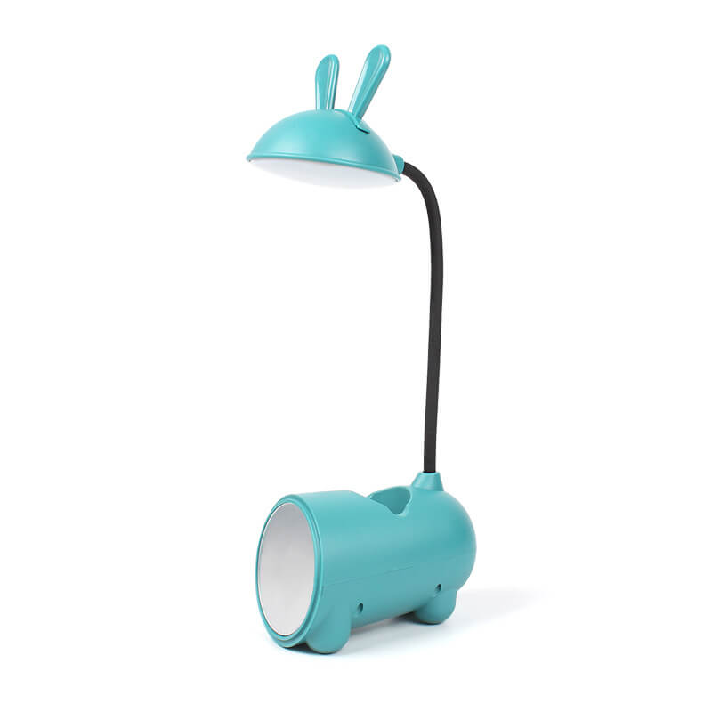 Moderne LED-Schreibtischlampe mit Stifthalter und Touch-Steuerung