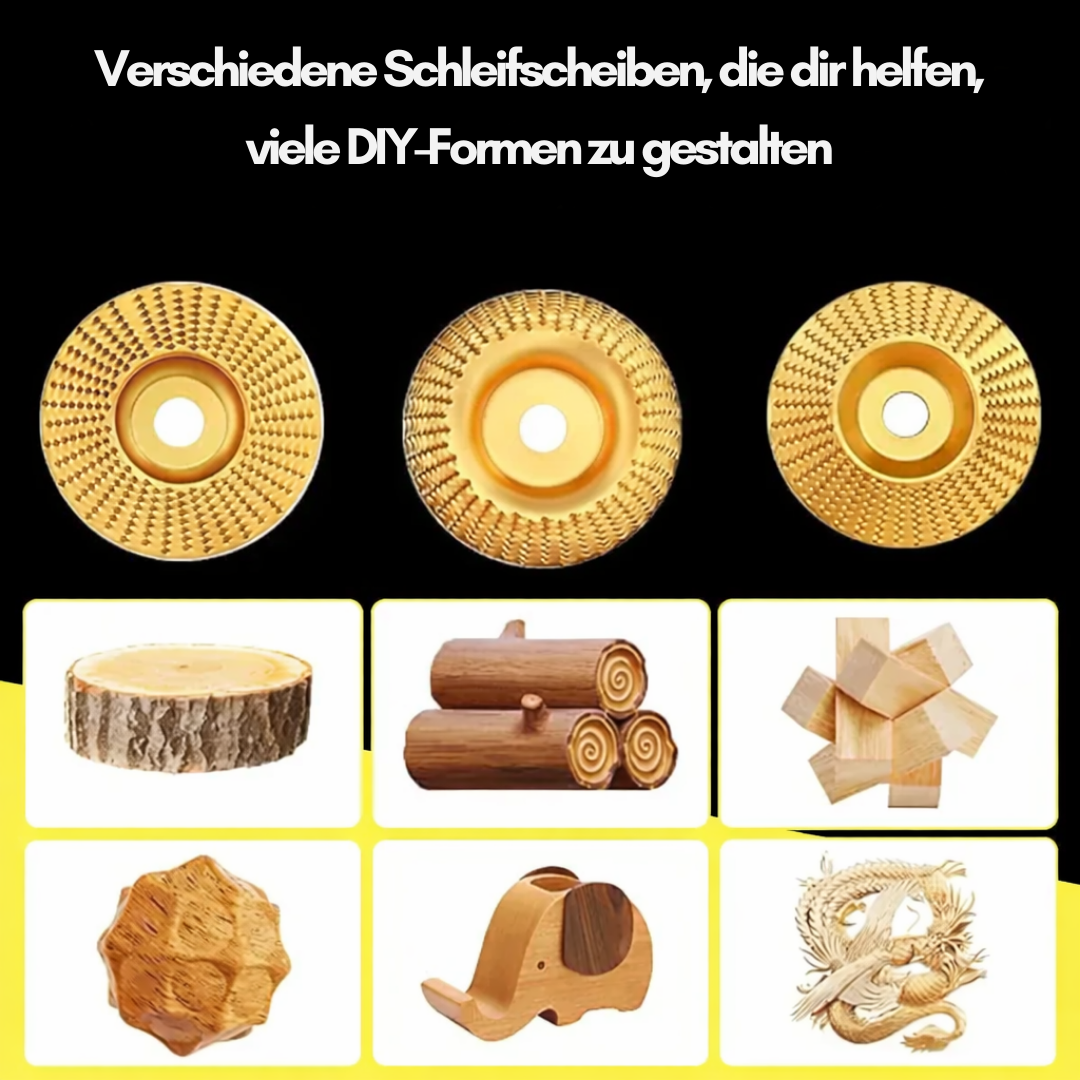 WoodMaster™ - Präzisions-Holzschnitzscheibe