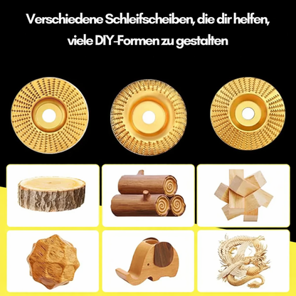 WoodMaster™ - Präzisions-Holzschnitzscheibe