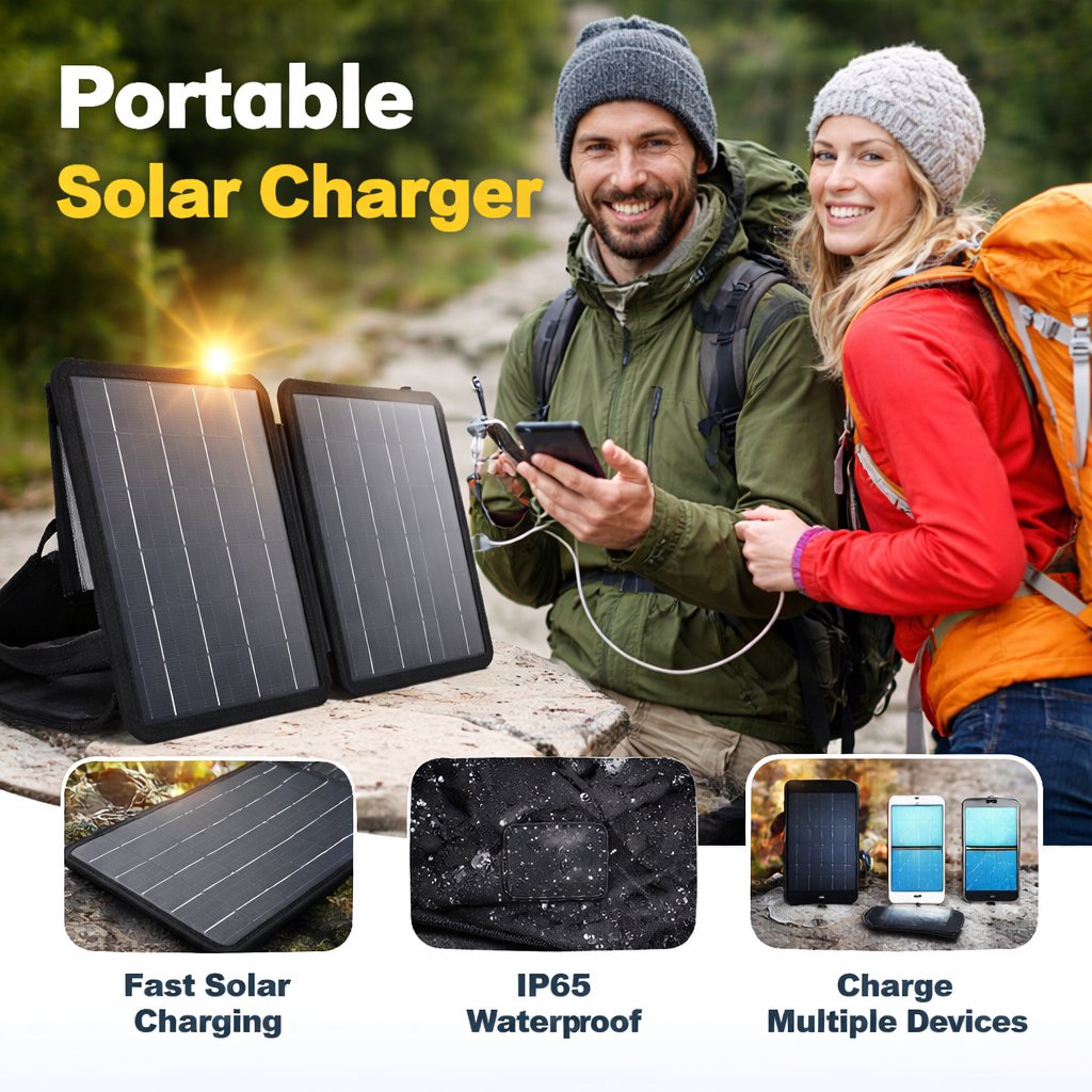 SunWander – Versorgen Sie Ihre Geräte überall mit Solarenergie