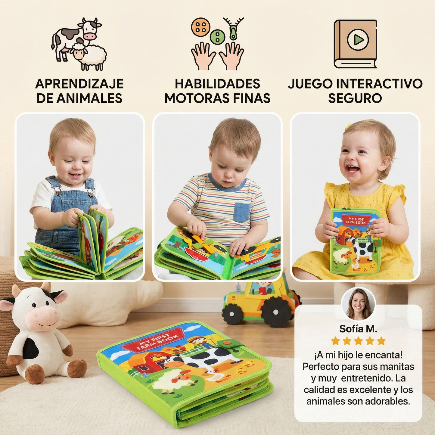 FarmTales – Wecke die Neugierde von Kleinkindern mit interaktivem Tier-Spielzeug