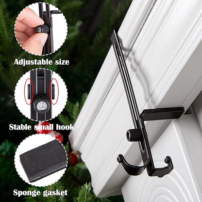 Robuste 2-in-1 Girlanden- und Strumpfhalter für Urlaubsschmuck