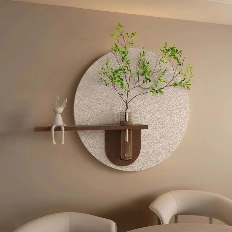 Minimalistische Mondwandlampe Kunst