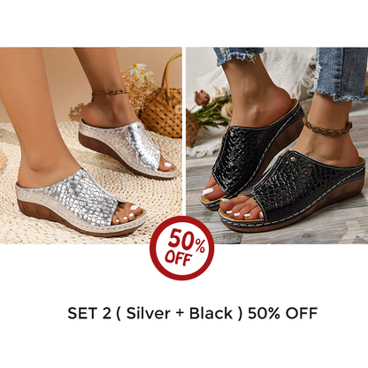 CrocoStep™ – Stylish &amp; Comfortable Slippers 