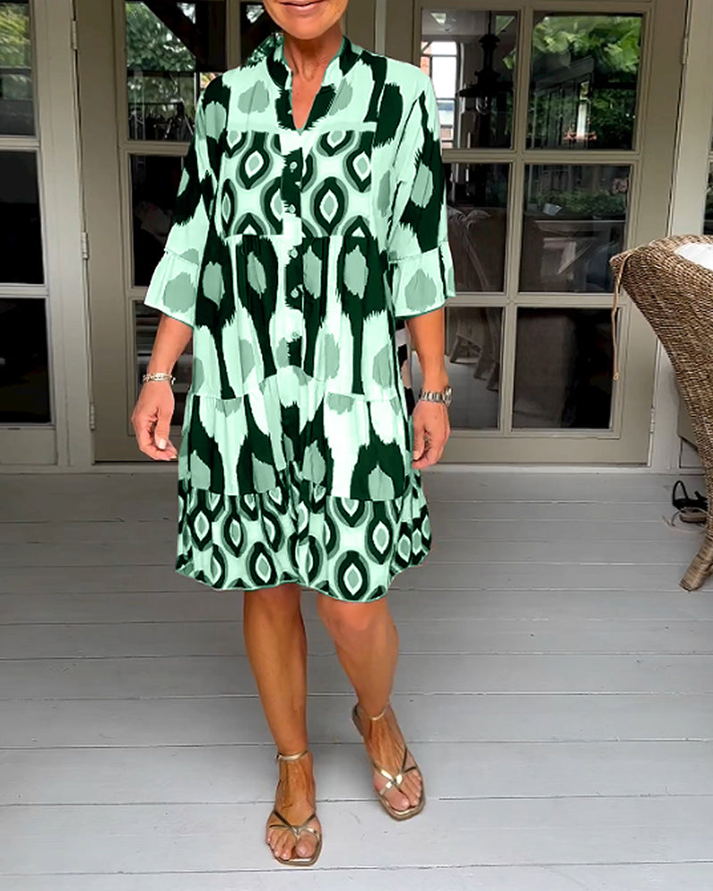 Beatrix™ | Stylish printed dress