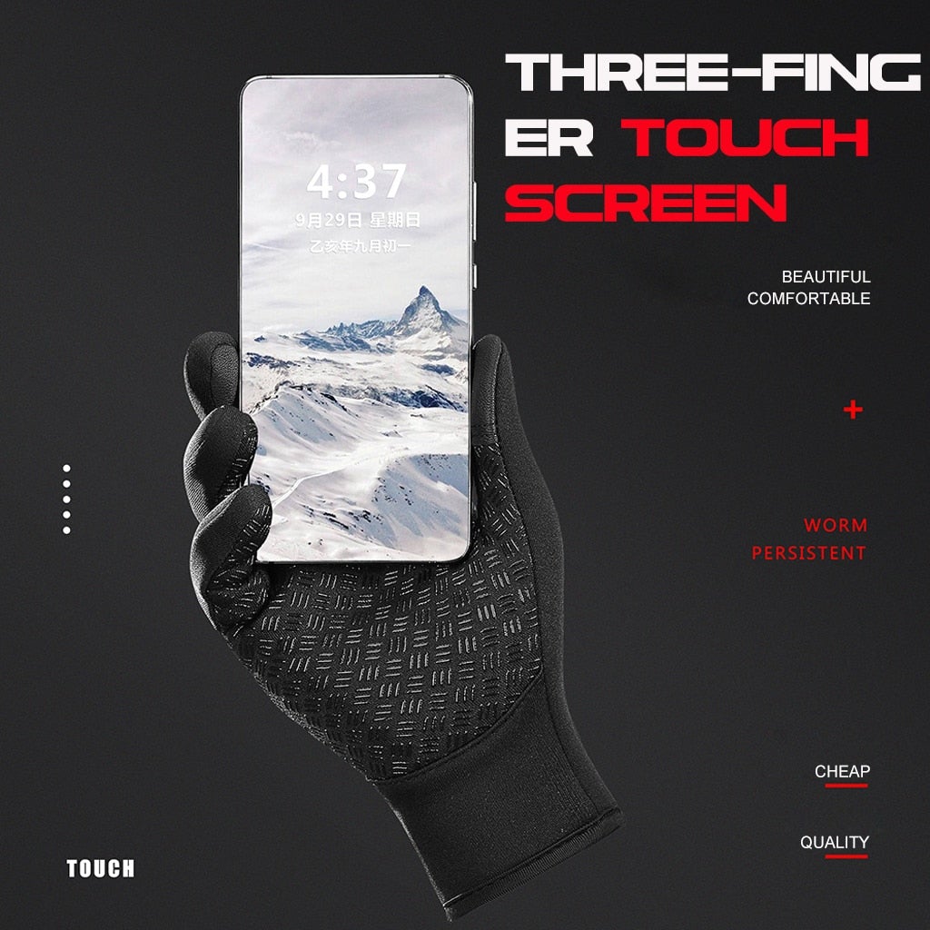 Wasserdichte Thermohandschuhe mit Touchscreen-Kompatibilität
