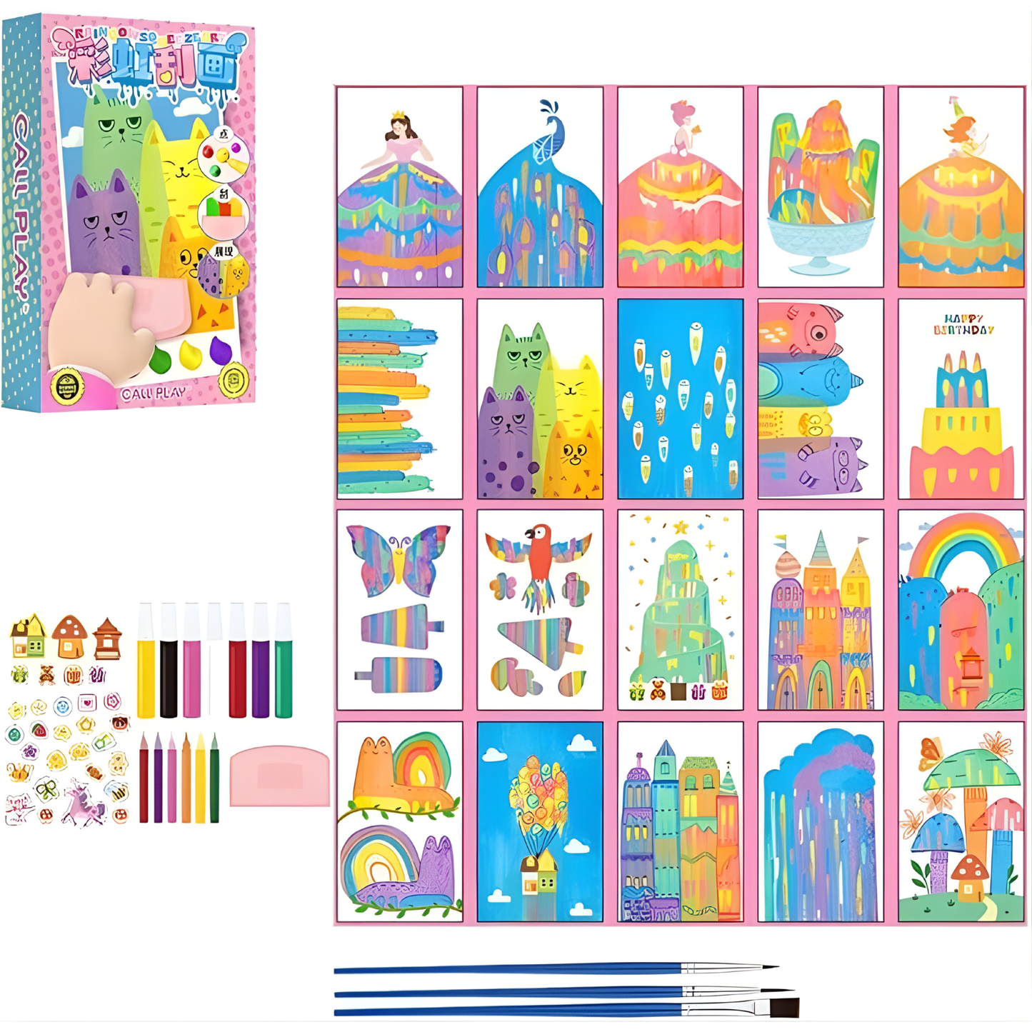 CreativeSprout - Selbstbewusstseinsfördernder, sauberer Kunstspaß für Kinder