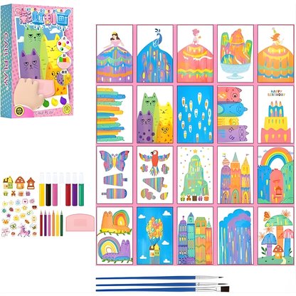 CreativeSprout - Selbstbewusstseinsfördernder, sauberer Kunstspaß für Kinder