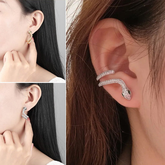 Sinistra™ | Snake Earrings 