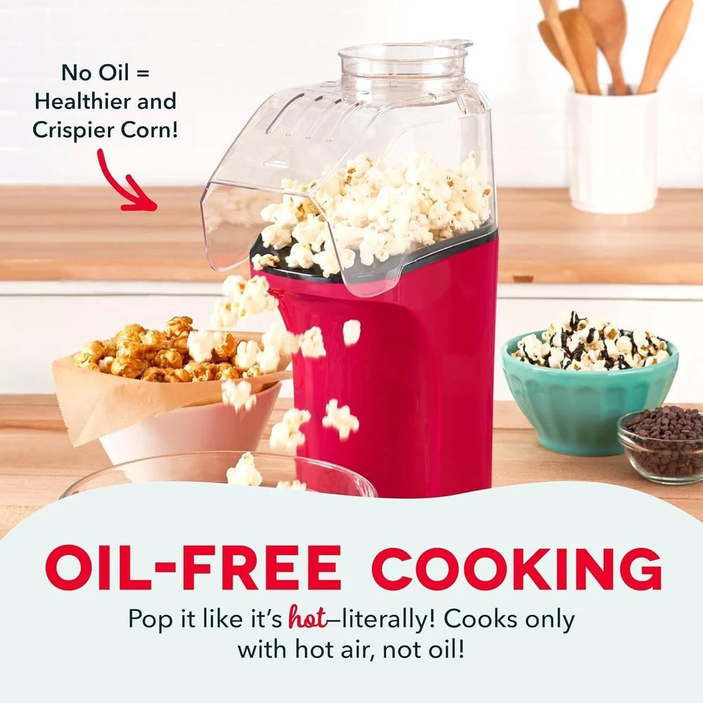 PopSleek – Ölfreies Popcorn Schnell Zubereitet für Schuldloses Naschen