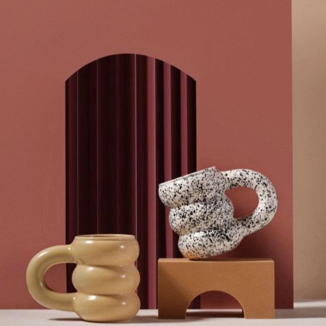 Elegante Keramik Kaffeetasse