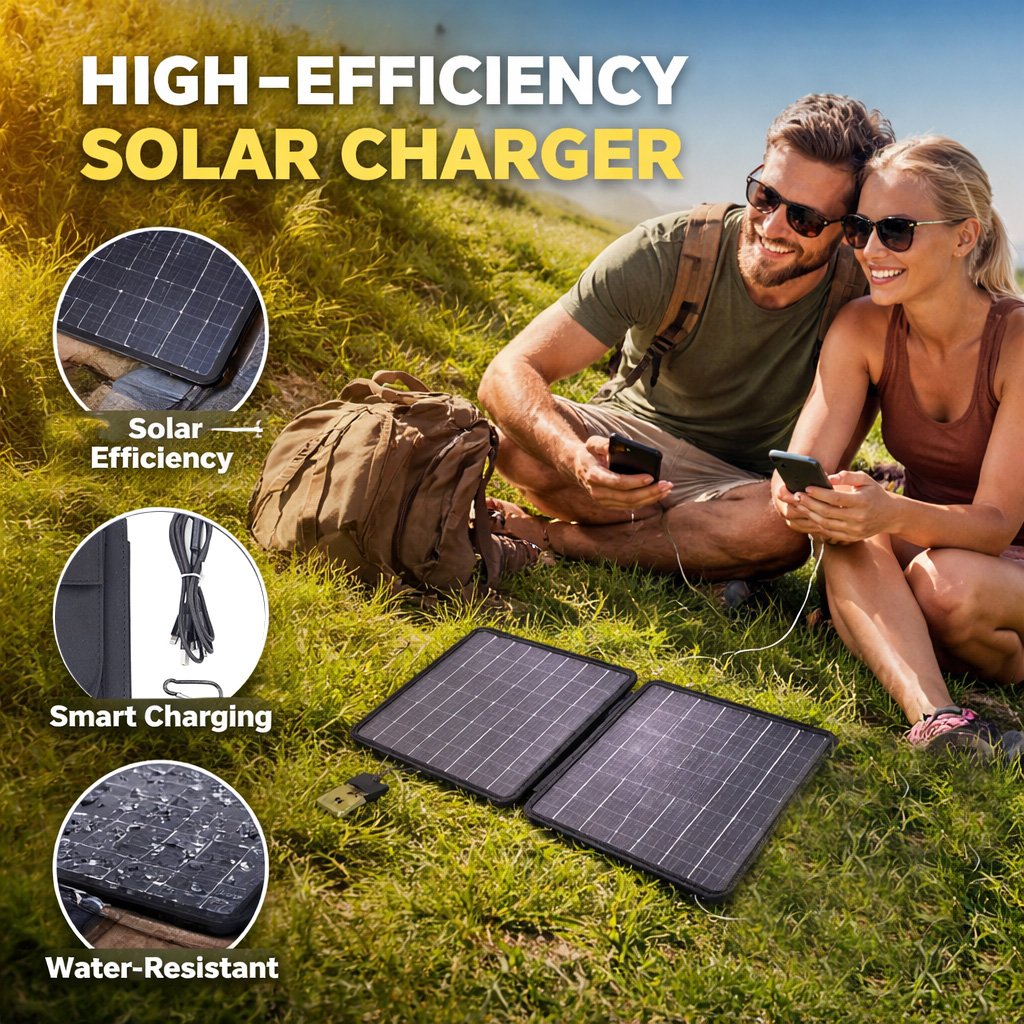 SunWander – Versorgen Sie Ihre Geräte überall mit Solarenergie