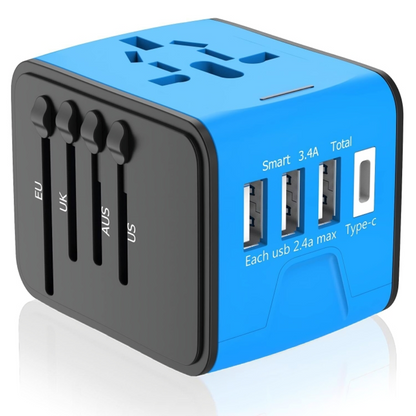GlobeCharge™ | Offers an all-in-one adapter charging solution
