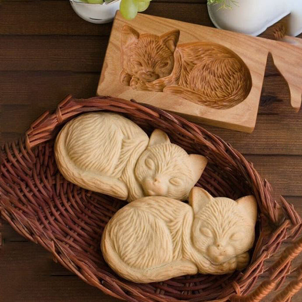 CarveBake™ | Wood Engraved Cookie Mold