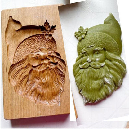 CarveBake™ | Wood Engraved Cookie Mold