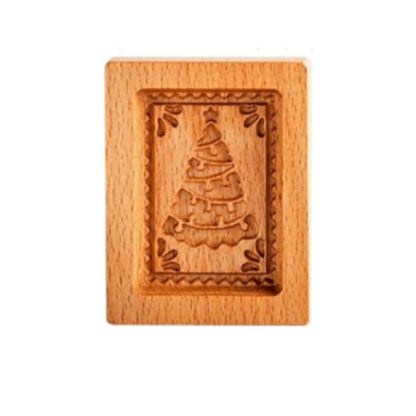CarveBake™ | Wood Engraved Cookie Mold