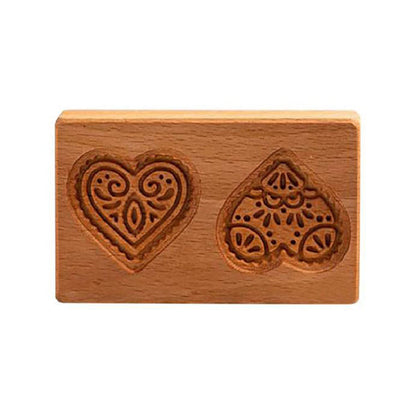 CarveBake™ | Wood Engraved Cookie Mold