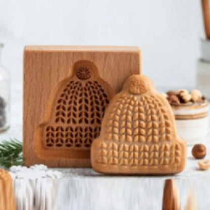 CarveBake™ | Wood Engraved Cookie Mold