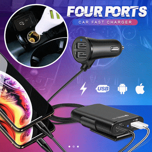ChargeMe™ | 4-port charger