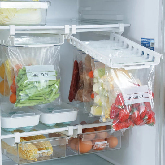 FreshRack™ - Verstellbarer Kühlschrank-Aufbewahrungsorganisator