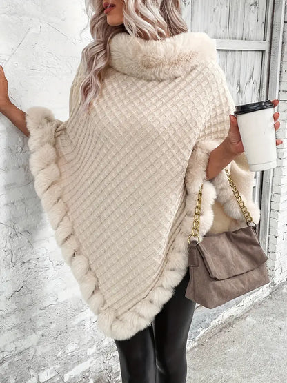 FurWarm™ - Luxurious Warm Sweater with Fur Trim