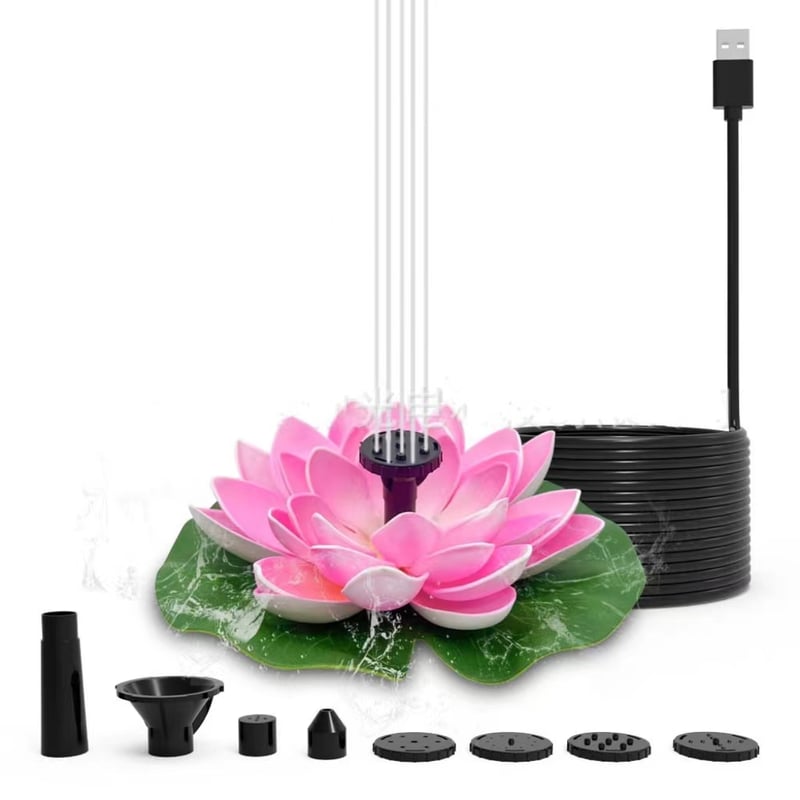 Lotusbeam™ | Solar Lotus Fountain