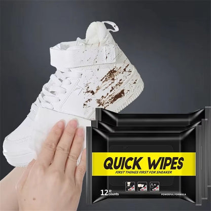 Schnelle Sneaker-Reinigungstücher