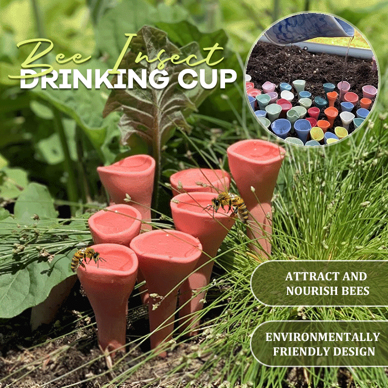 50% off | BumbleBee™ - Bumbledrink Bee and Insect Drinking Cups [Set of 5]