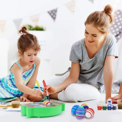 PlayCraft™ - DIY Kinderspaß Mazing-Ei-Drehbank Spielzeug
