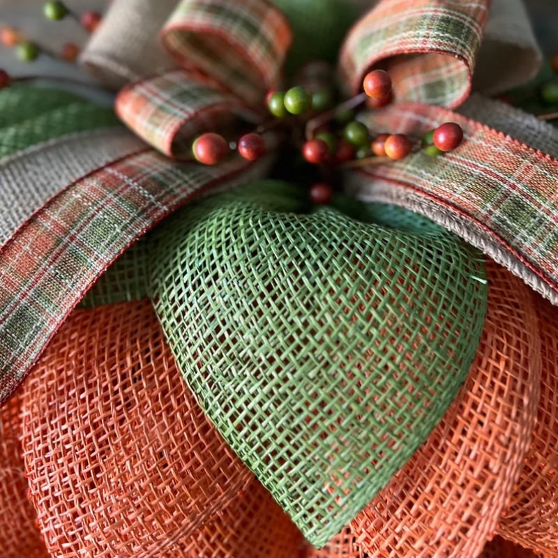 Wayfair™ | Pumpkin Front Door Wreath 