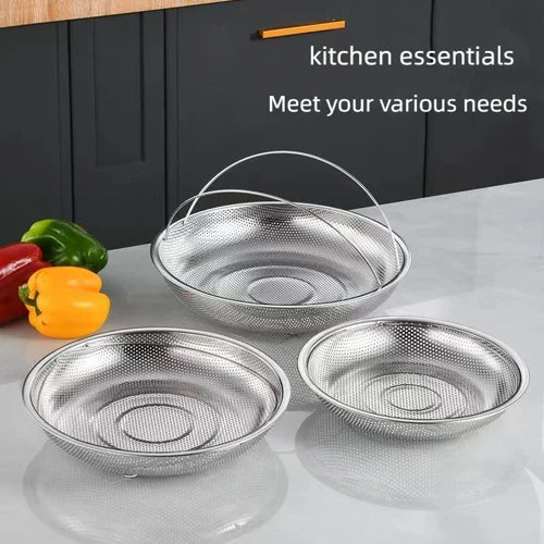 Vapure™ | All-in-one stainless steel steamer with handle
