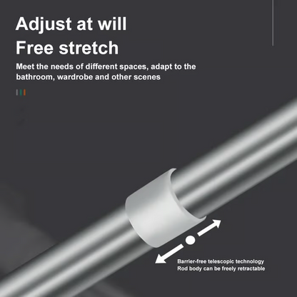 Drill-Free™ Adjustable Telescopic Pole