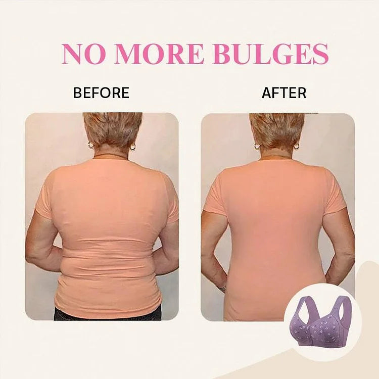 Comfort Bra™ | Stylish button-front bra