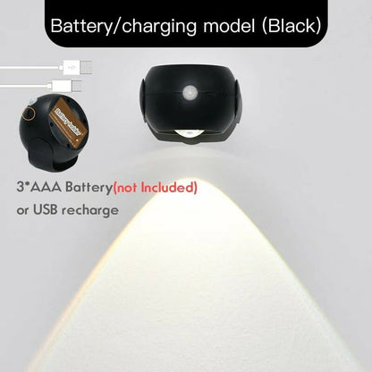 LumaGlow™ - LED Wiederaufladbare Innenwandlampe