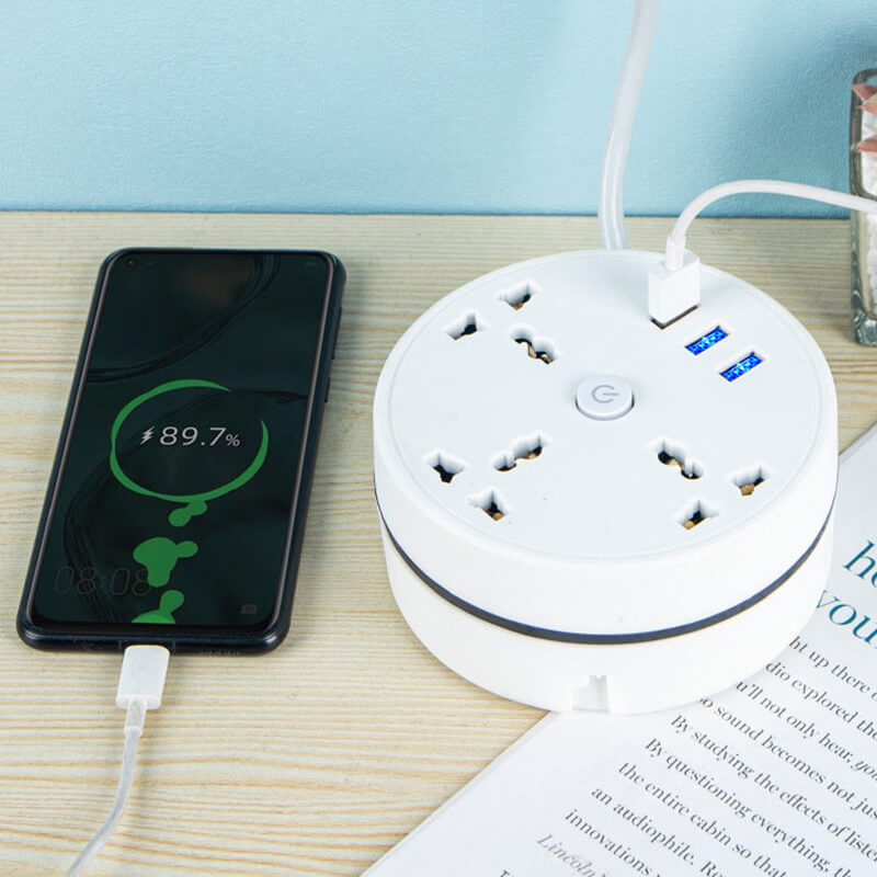 PowerFlow™ - Universelle Überspannungsschutz-Steckdosenleiste