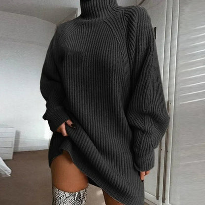 Patrizia™ | Long-sleeved knitted sweater dress