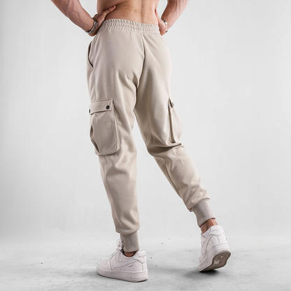 Elvin™ | Men's Cargo Joggers with Pockets – Comfort &amp; Flexibility