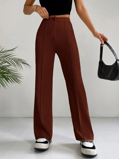 50% off | EleganzFit™ - High-waisted slim fit trousers [Last day discount]