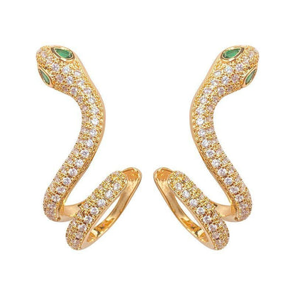 Sinistra™ | Snake Earrings 