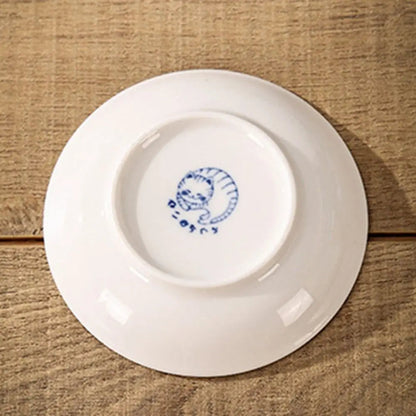 Keramik-Soßenschälchen in Katzenform