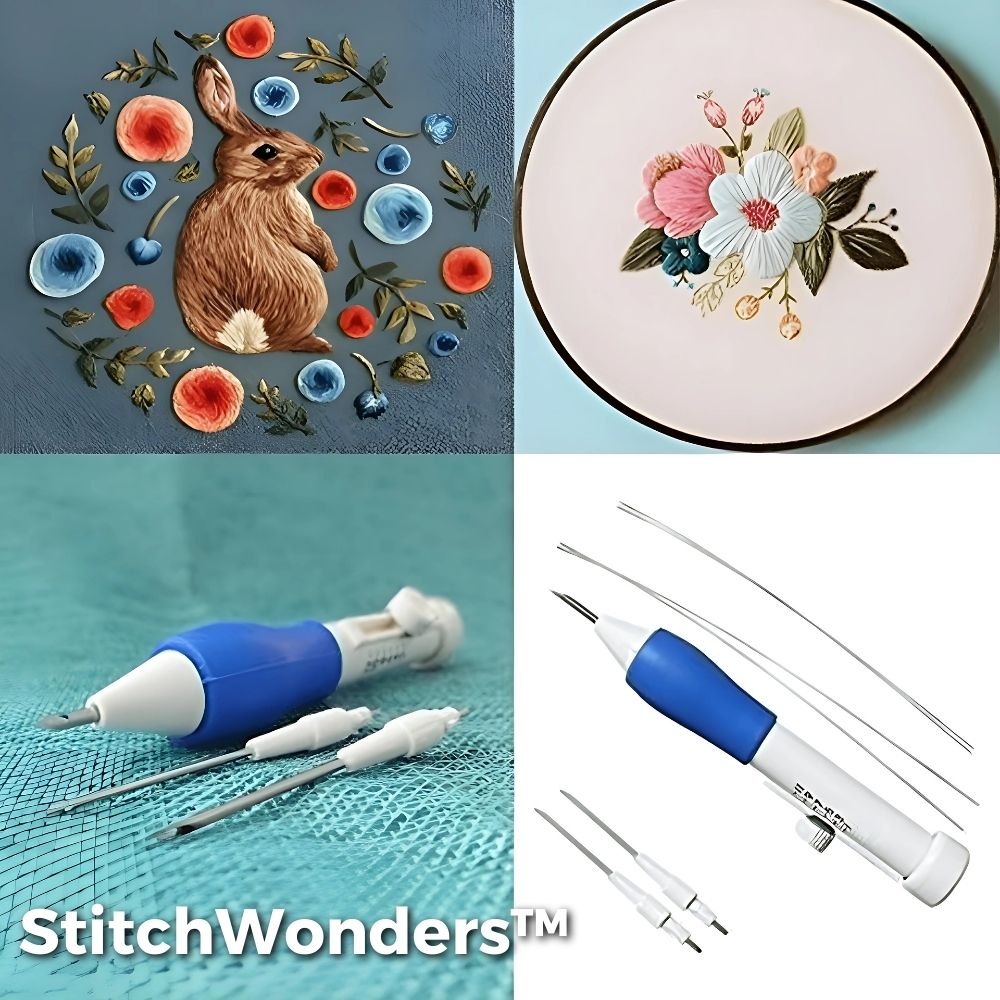 50% KORTING | StitchWonders™ - Verwandle deinen Stoff mit dem Magischen Stickset [Letzter Tag Rabatt]