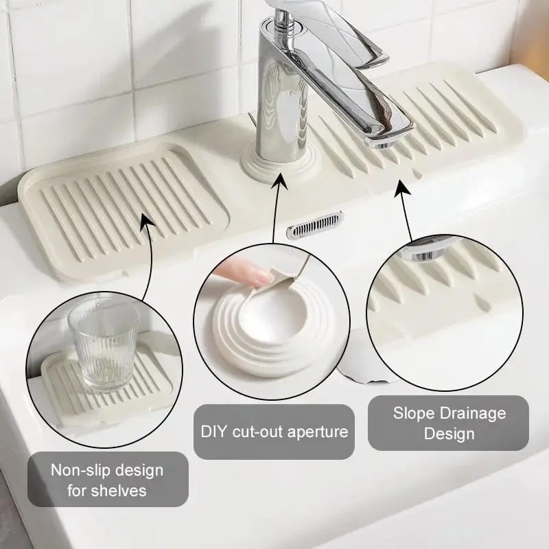 50% off | FlowMat™ - Faucet Protectors &amp; Drain Mats [Last Day Discount] 