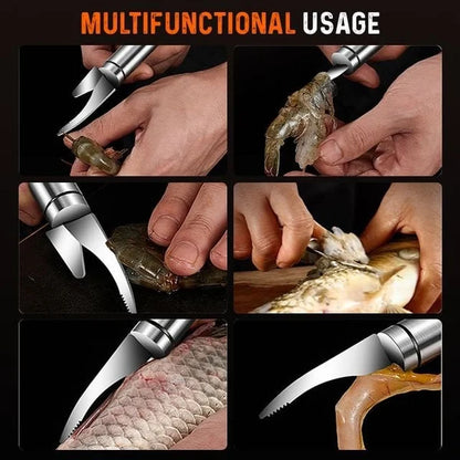 1+1 Free | Araknife™ - 5-in-1 Seafood Preparation Tool [Last Day Discount]
