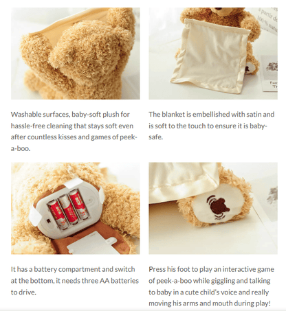 CozyNest™ - Kuschelbär zur Stimmungsberuhigung