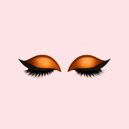 3-in-1 Lidschatten-, Eyeliner- und Wimpernaufkleber-Set für sofortigen Glamour