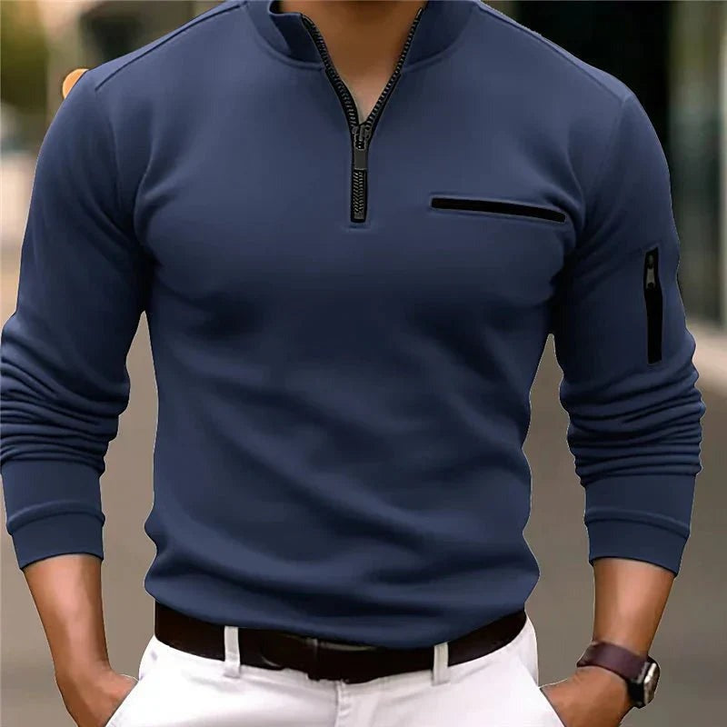 ROBIN™ | Long-sleeved polo shirt