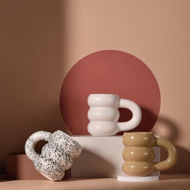 Elegante Keramik Kaffeetasse